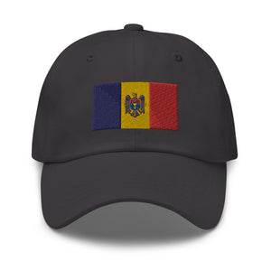 Moldova Flag Cap - Adjustable Embroidered Dad Hat