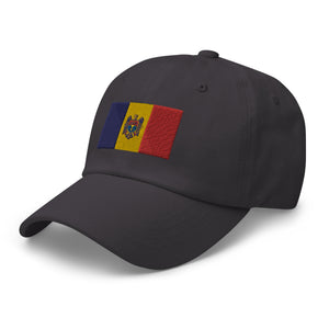 Moldova Flag Cap - Adjustable Embroidered Dad Hat