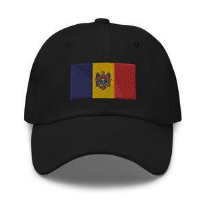 Moldova Flag Cap - Adjustable Embroidered Dad Hat