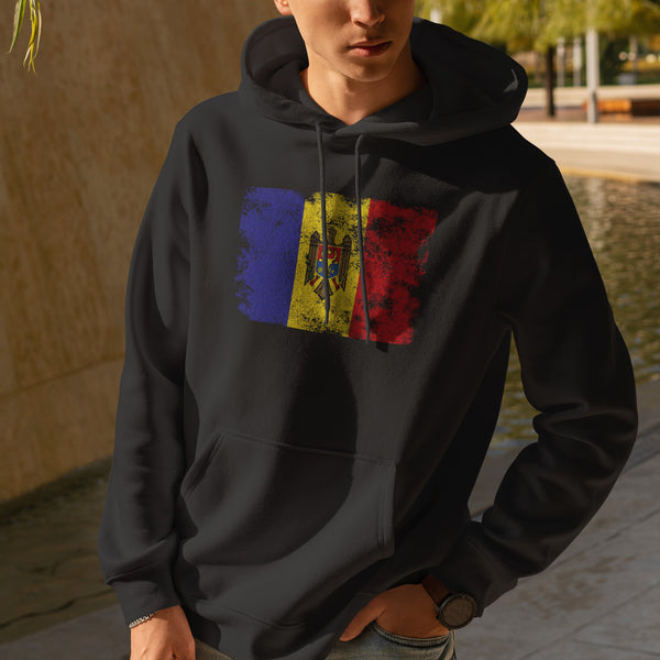 Moldova Flag Hoodie