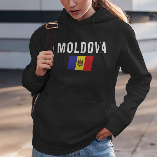 Moldova Flag Hoodie
