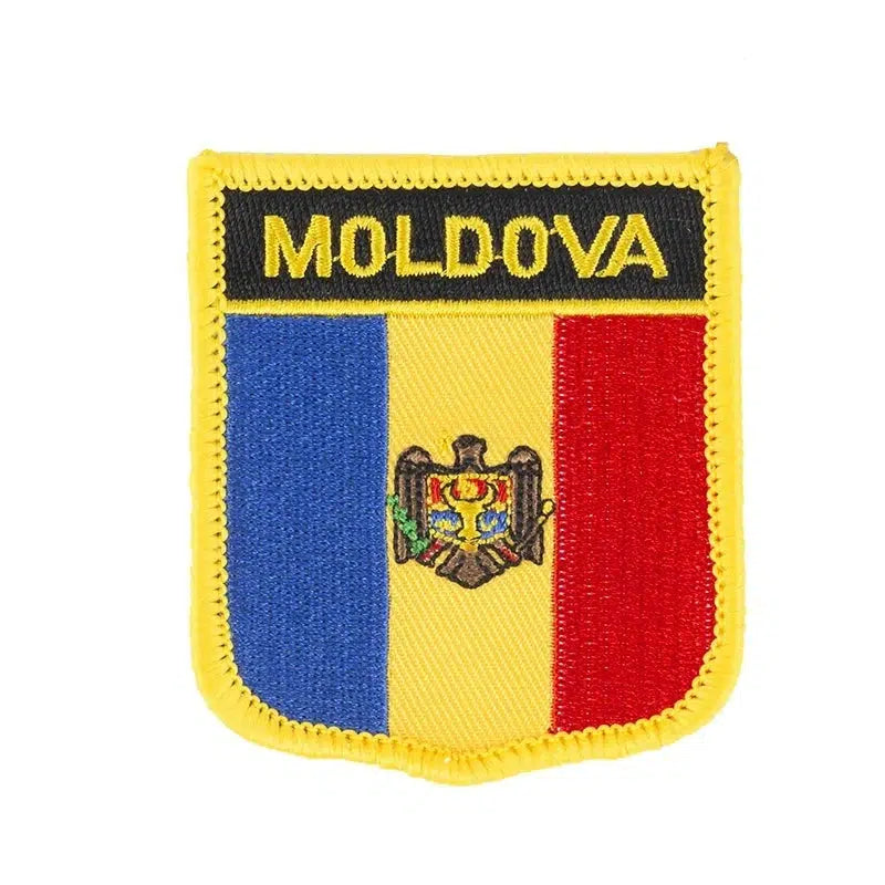 Moldova Flag Patch - Sew On/Iron On Patch