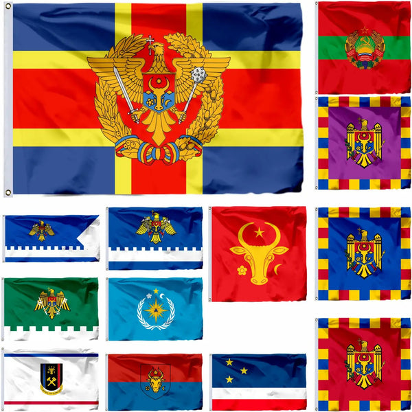 Moldova Flags - 90x150cm(3x5ft) - 60x90cm(2x3ft)
