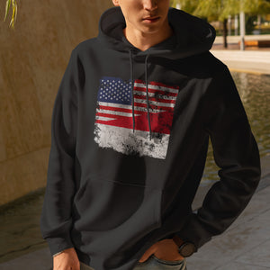 Monaco USA Flag Hoodie