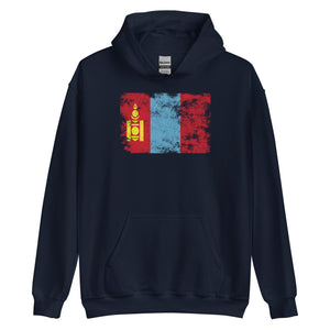 Mongolia Flag Hoodie