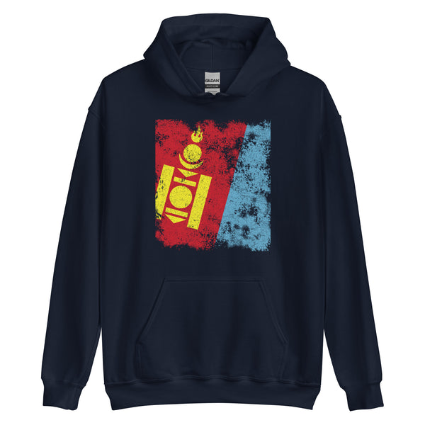 Mongolia Flag Hoodie