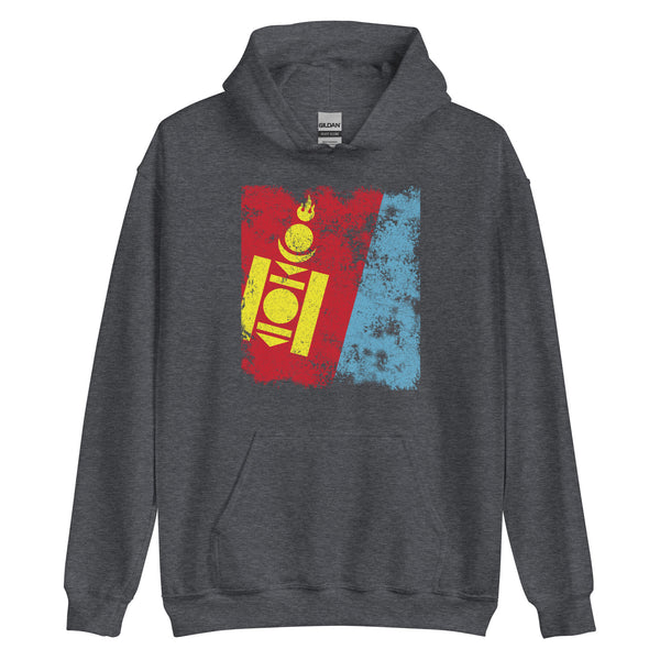 Mongolia Flag Hoodie