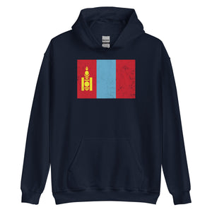 Mongolia Flag Hoodie