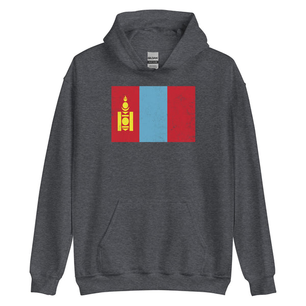 Mongolia Flag Hoodie