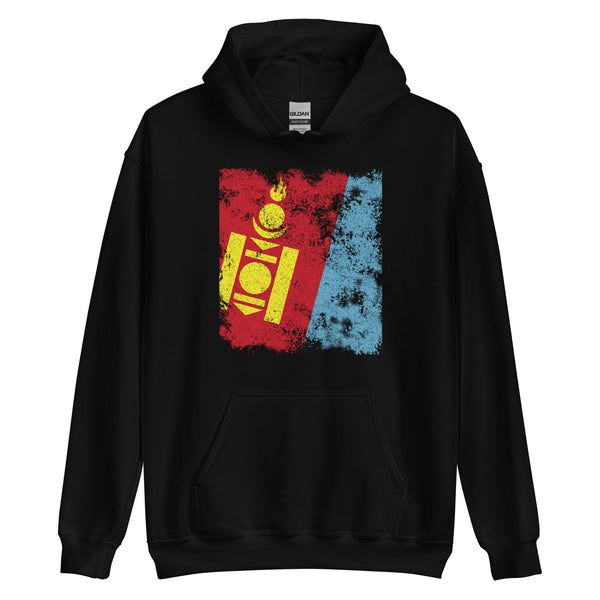 Mongolia Flag Hoodie
