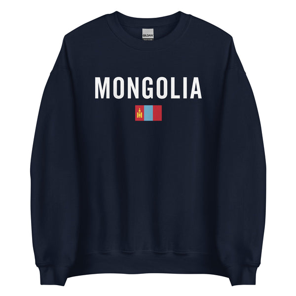 Mongolia Flag Sweatshirt