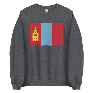 Mongolia Flag Sweatshirt