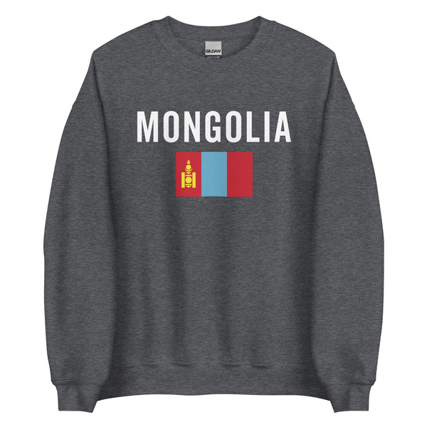 Mongolia Flag Sweatshirt