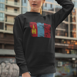 Mongolia Flag Sweatshirt