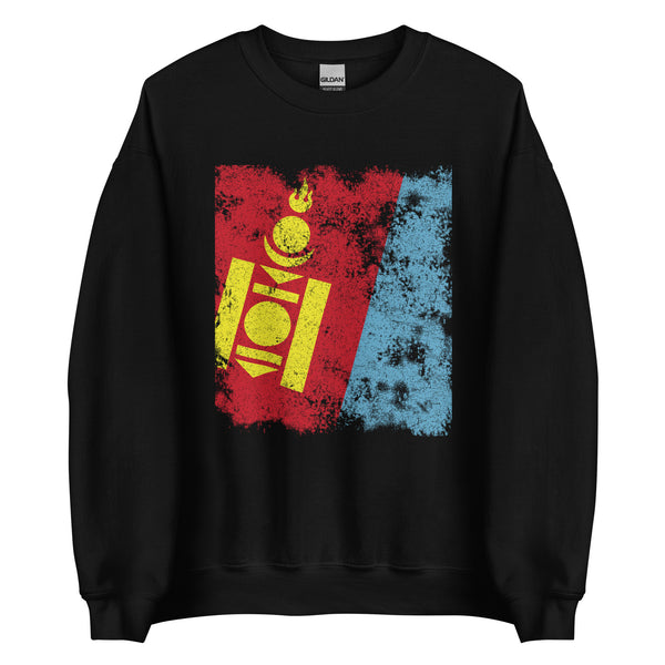 Mongolia Flag Sweatshirt
