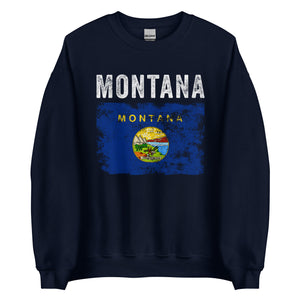 Montana State Flag Sweatshirt
