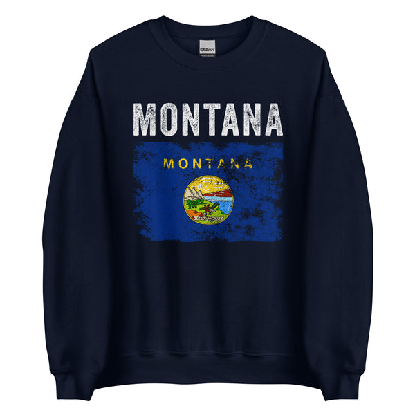 Montana State Flag Sweatshirt