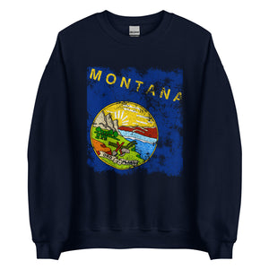 Montana State Flag Sweatshirt