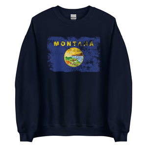 Montana State Flag Sweatshirt
