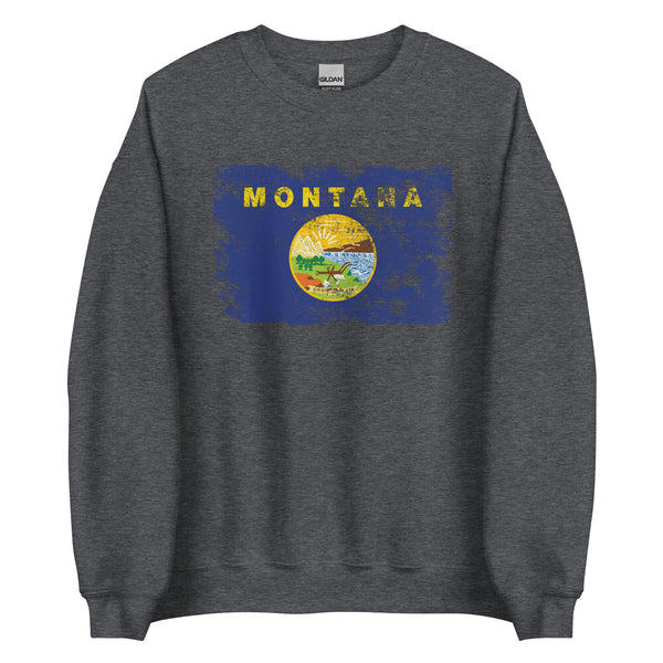 Montana State Flag Sweatshirt