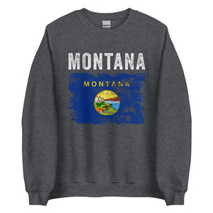 Montana State Flag Sweatshirt