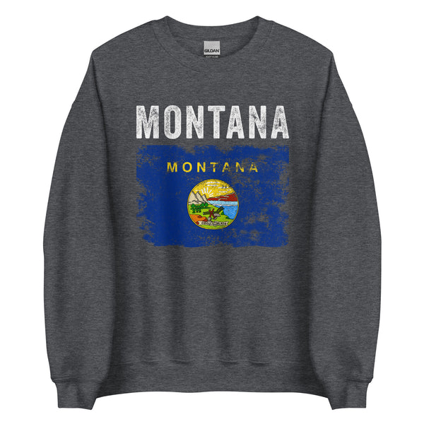 Montana State Flag Sweatshirt