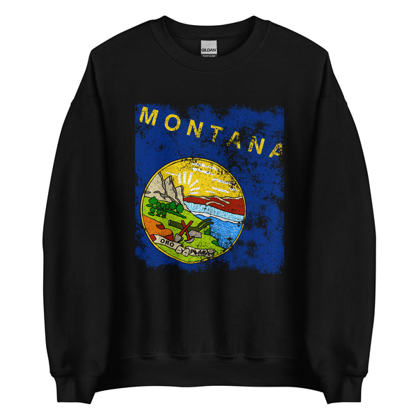 Montana State Flag Sweatshirt