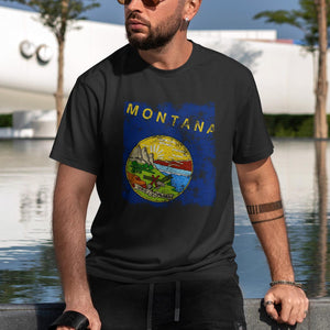 Montana State Flag T-Shirt