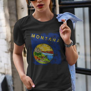 Montana State Flag T-Shirt