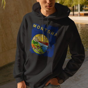 Montana State Flag Hoodie