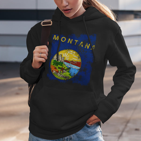 Montana State Flag Hoodie
