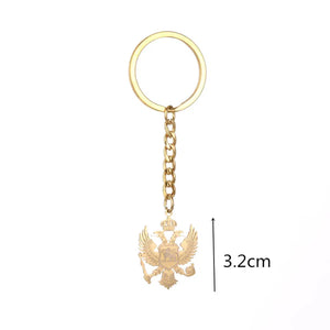 Montenegro Eagle Keychain