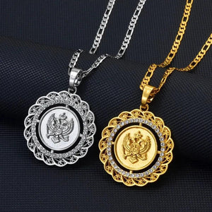 Montenegro Eagle Pendant Necklace