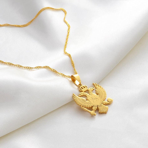 Montenegro Eagle Pendant Necklace