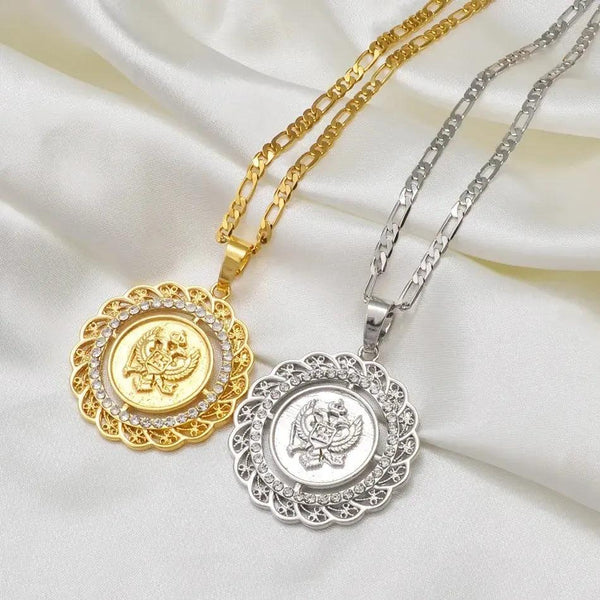 Montenegro Eagle Pendant Necklace