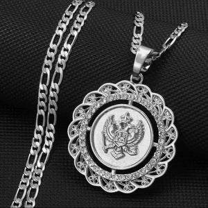 Montenegro Eagle Pendant Necklace