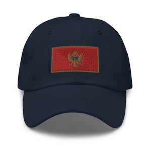 Montenegro Flag Cap - Adjustable Embroidered Dad Hat