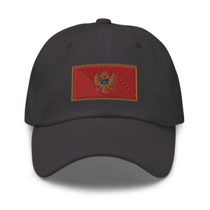 Montenegro Flag Cap - Adjustable Embroidered Dad Hat