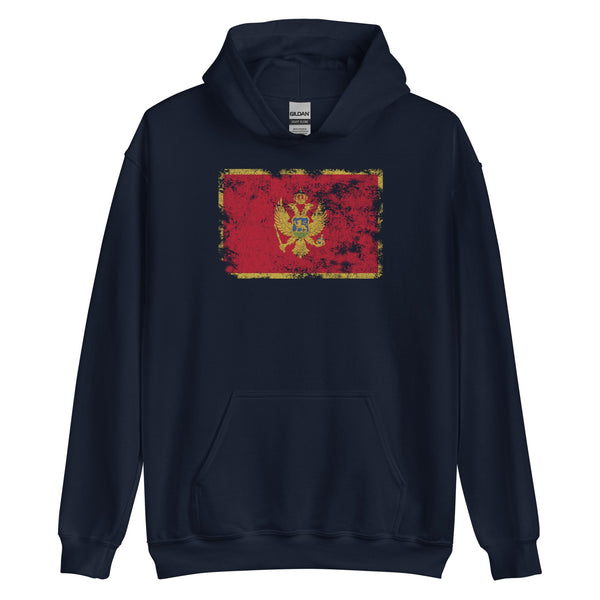 Montenegro Flag Hoodie