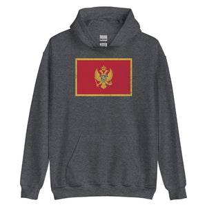 Montenegro Flag Hoodie