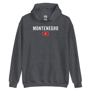 Montenegro Flag Hoodie