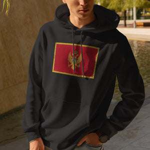 Montenegro Flag Hoodie