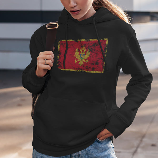 Montenegro Flag Hoodie