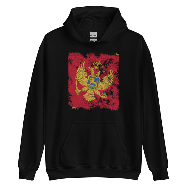 Montenegro Flag Hoodie
