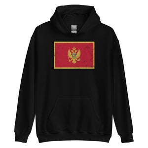 Montenegro Flag Hoodie