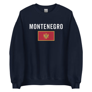 Montenegro Flag Sweatshirt