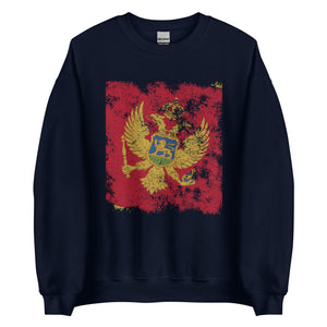 Montenegro Flag Sweatshirt