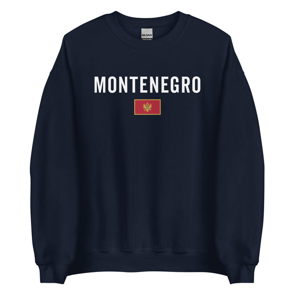 Montenegro Flag Sweatshirt