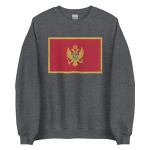 Montenegro Flag Sweatshirt