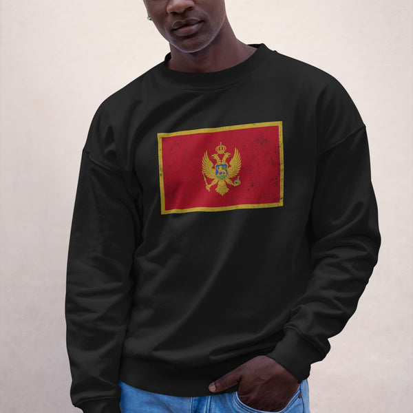 Montenegro Flag Sweatshirt